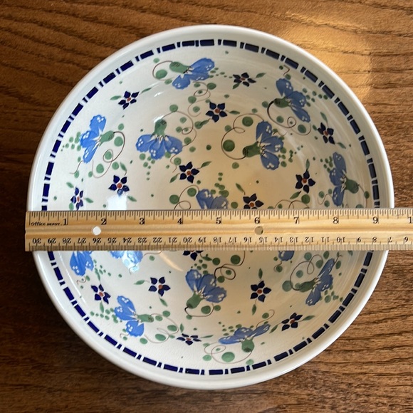 Polish Pottery Serving Bowl - Picture 2 of 6